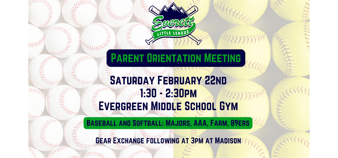 Spring Parent Orientation Meeting #1